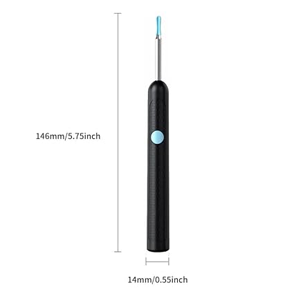 Ear Wax Removal, Ear Cleaner with Camera, Ear Wax Removal Kit with 1080P, Ear Camera Otoscope with Light, Ear Cleaning Kit Ios & Android Phones (multicolor)