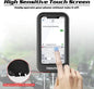 Bike Phone Mount Waterproof Smartphone Holder For 4 - 7 inches Smartphones| 360 Rotation - Black