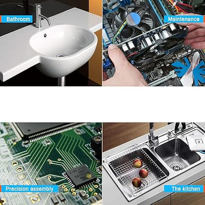 3-in-1 Mobile Endoscope Camera with LED Lights,Waterproof Borescope Inspection for Android Smartphones, Laptops & PC | Snake for Car, Pipe, HVAC & Home Repair